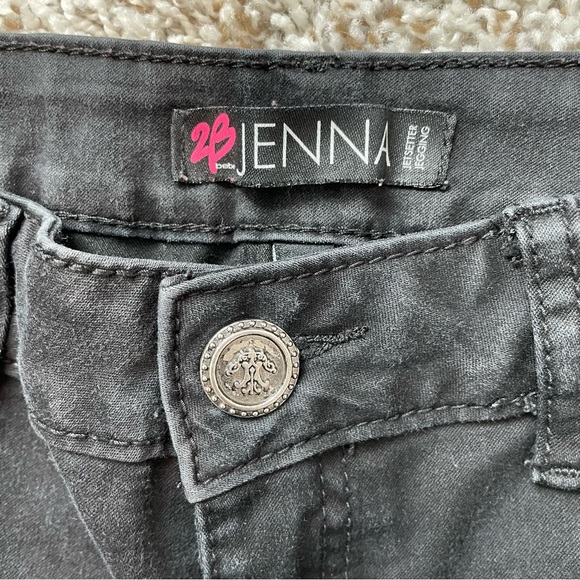2B BEBE BLACK JEGGINGS Jeans Pants Size 28 (4,5) - Picture 3 of 8